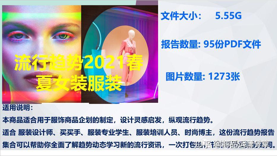 流行趋势2021春夏女装服装设计商品企划参考灵感资料素材