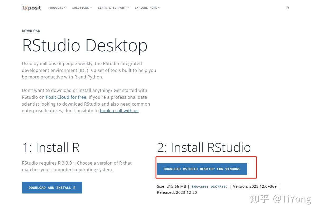 R rstudio r 4 3 2 windows10 