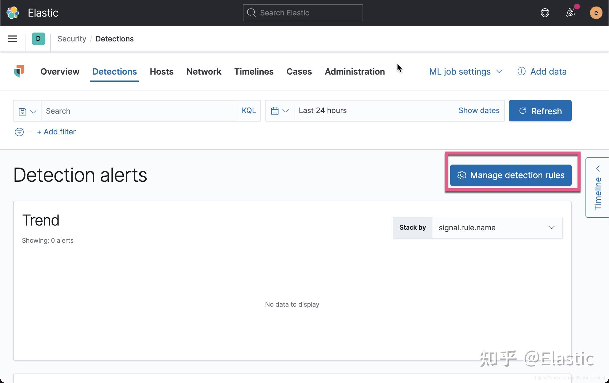 Security：Elastic Security 入门 - 知乎