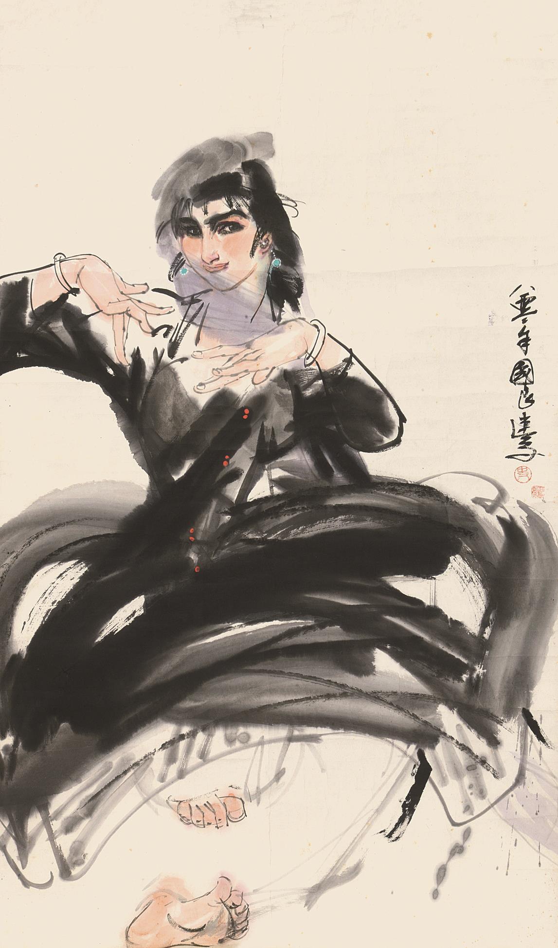 半路出家遁入空门,从画家到画僧再到画家-当代画僧史国良