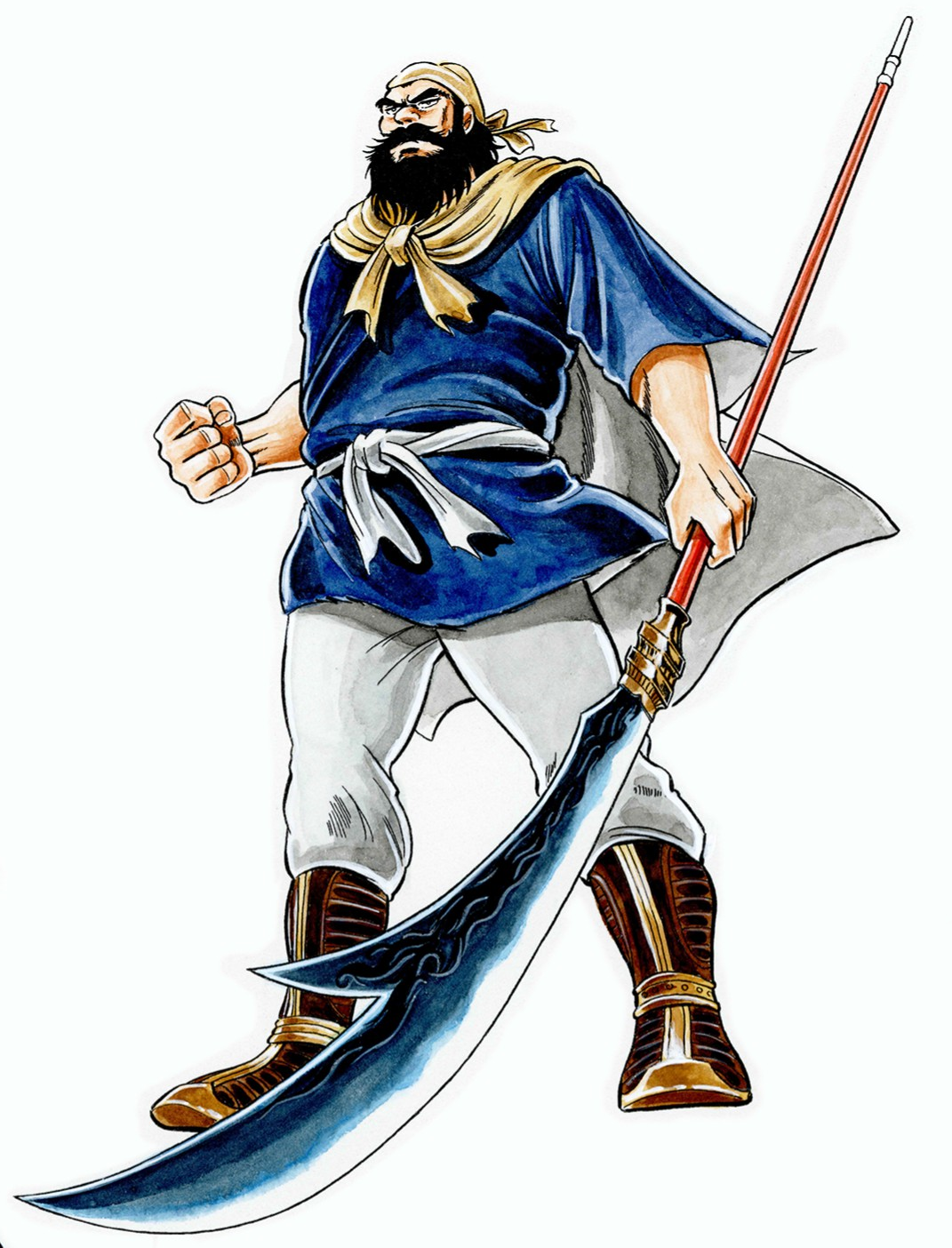 经典游戏中的关羽形象,无论在什么游戏中都是战力顶峰 - 知乎