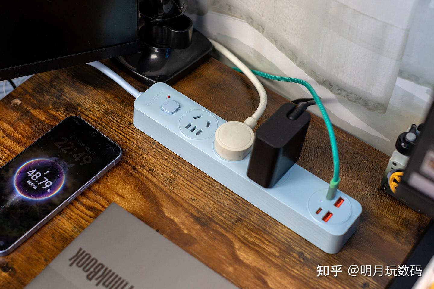 奥睿科小瘦条插排,让我的桌面线缆不再杂乱不堪