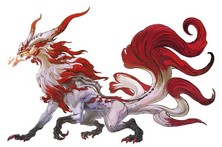 御前是出现在延夏的一只狐狸瑞兽,因拥有九条尾巴又被称作"九尾妖狐"