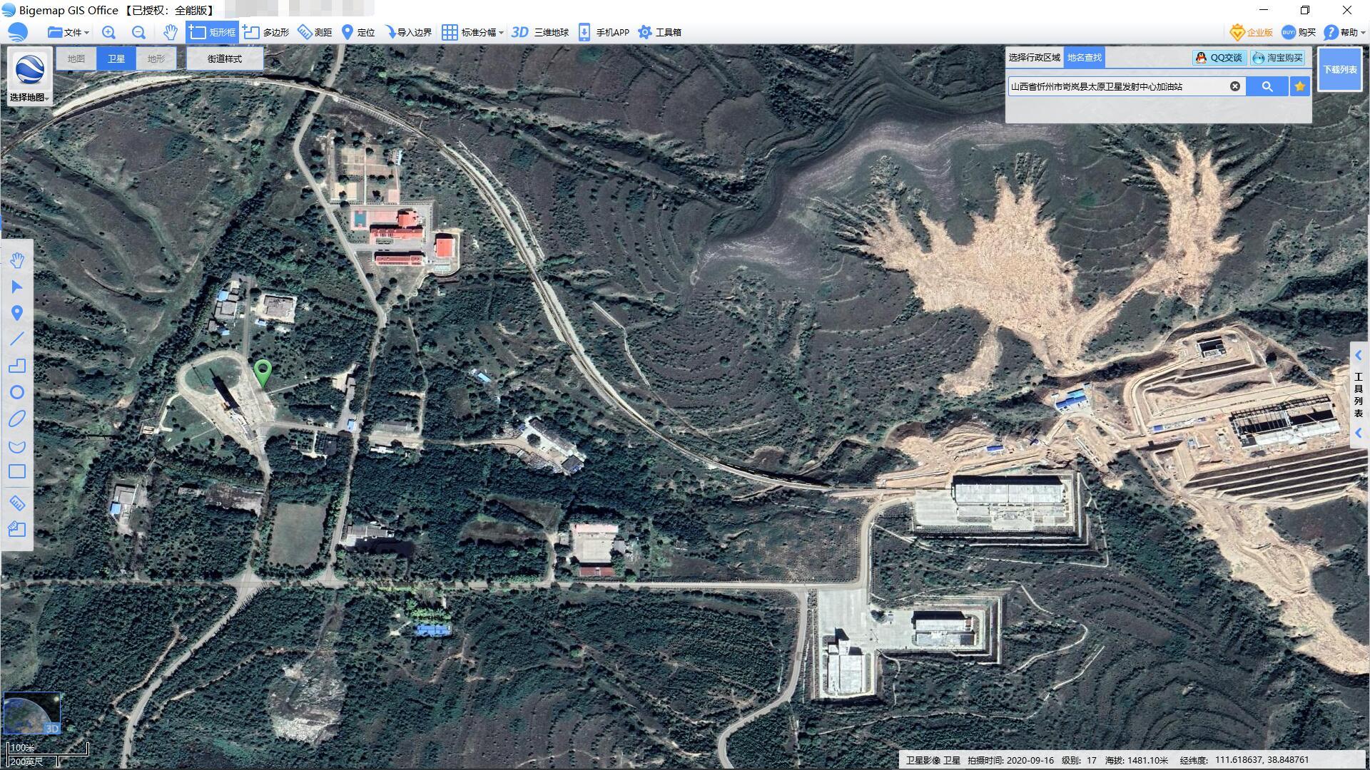 从卫星地图看各国家航天发射基地!中国和美国有什么不同?