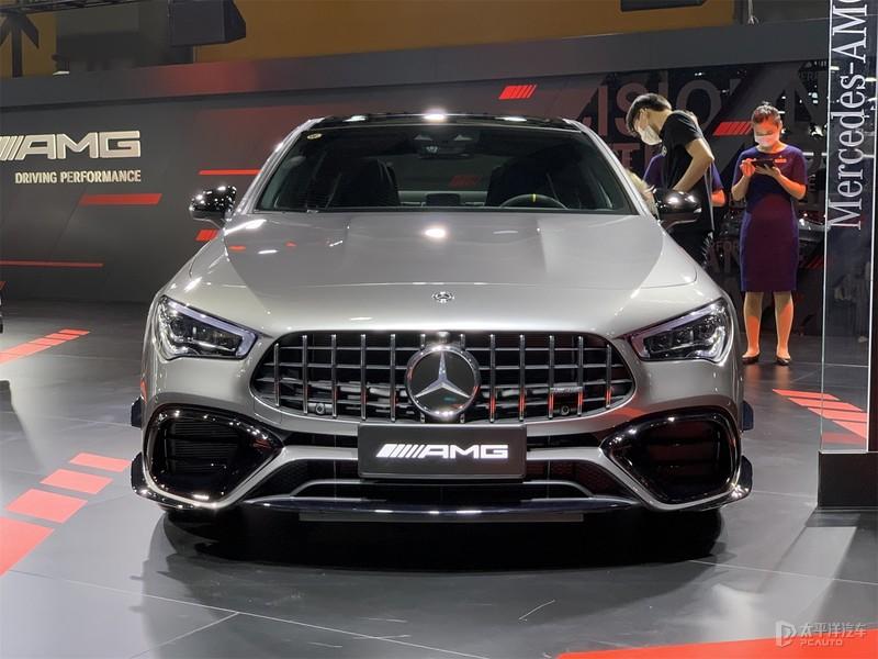 2020广州车展:新款amg cla45 s售61.18万