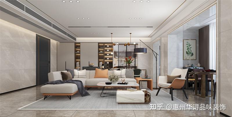 【浔·案例】：160m²风格：现代轻奢 - 知乎
