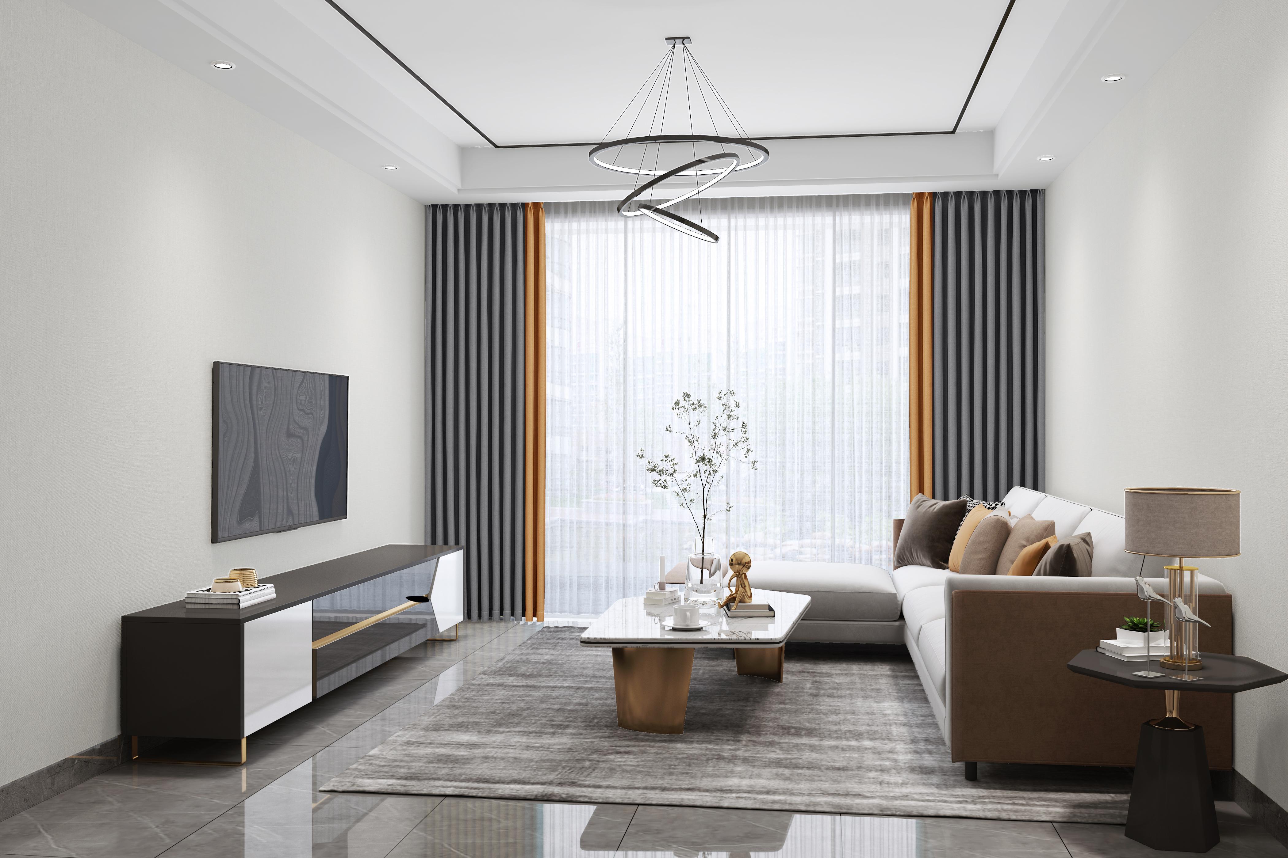 灰色墙面配深灰拼橙色窗帘怎么样?还有什么颜色可以推荐? - 知乎