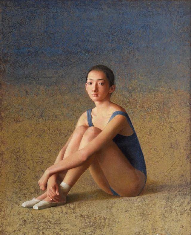 古典与浪漫的结合著名艺术家李晓刚人体油画作品欣赏