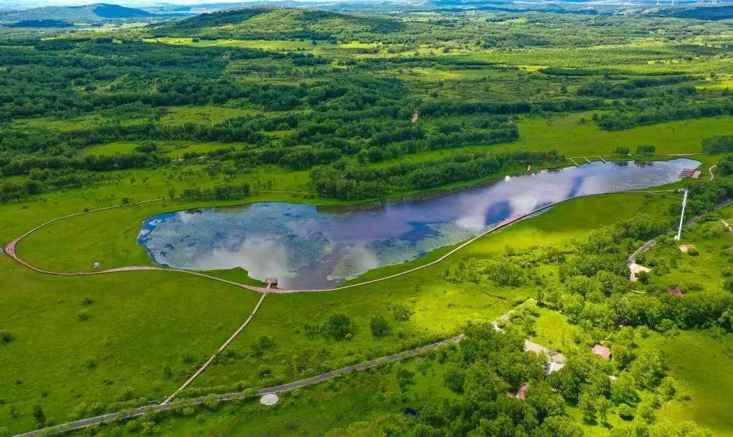 游承德御道口草原森林风景区之太阳湖景区
