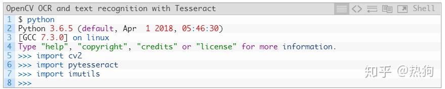 文本识别 使用 Tesseract 进行 OpenCV OCR 和 文本识别 - 知乎