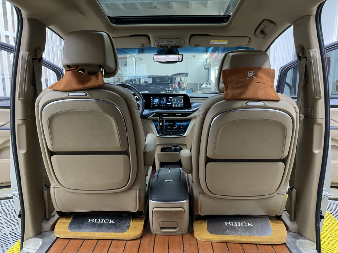 别克gl8陆尊653t内饰升级分享