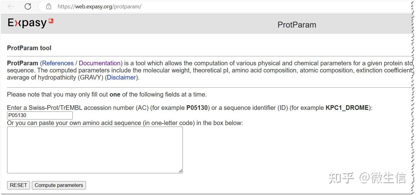 根据蛋白质序列，计算其分子量（molecular weight），在线工具，原理和python代码 - 知乎