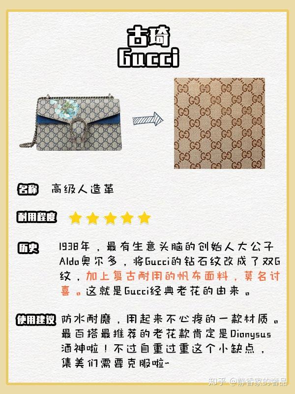 Gucci老花包真的好看吗 Gucci老花包是什么面料 双偶网