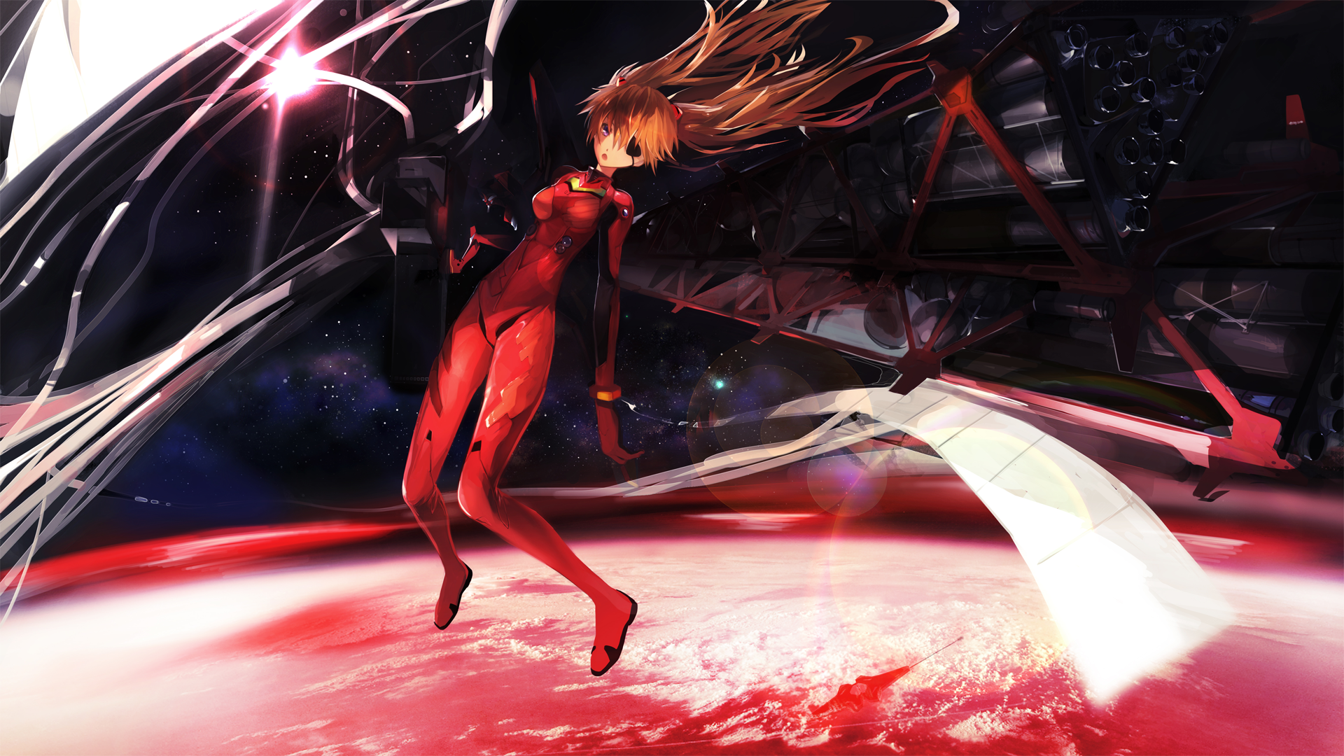 新世纪福音战士丨惣流明日香兰格雷精选电脑壁纸丨高清壁纸丨超清壁纸