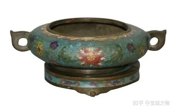 典雅幽静而高贵的景泰蓝香炉- 知乎
