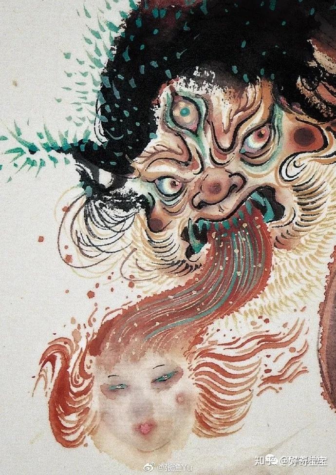 两千万票房保证的美女画家张渔画仙画佛画妖魔