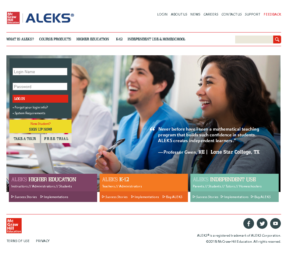 酷站推荐 - aleks.com - ALEKS | McGraw Hill Education - 知乎