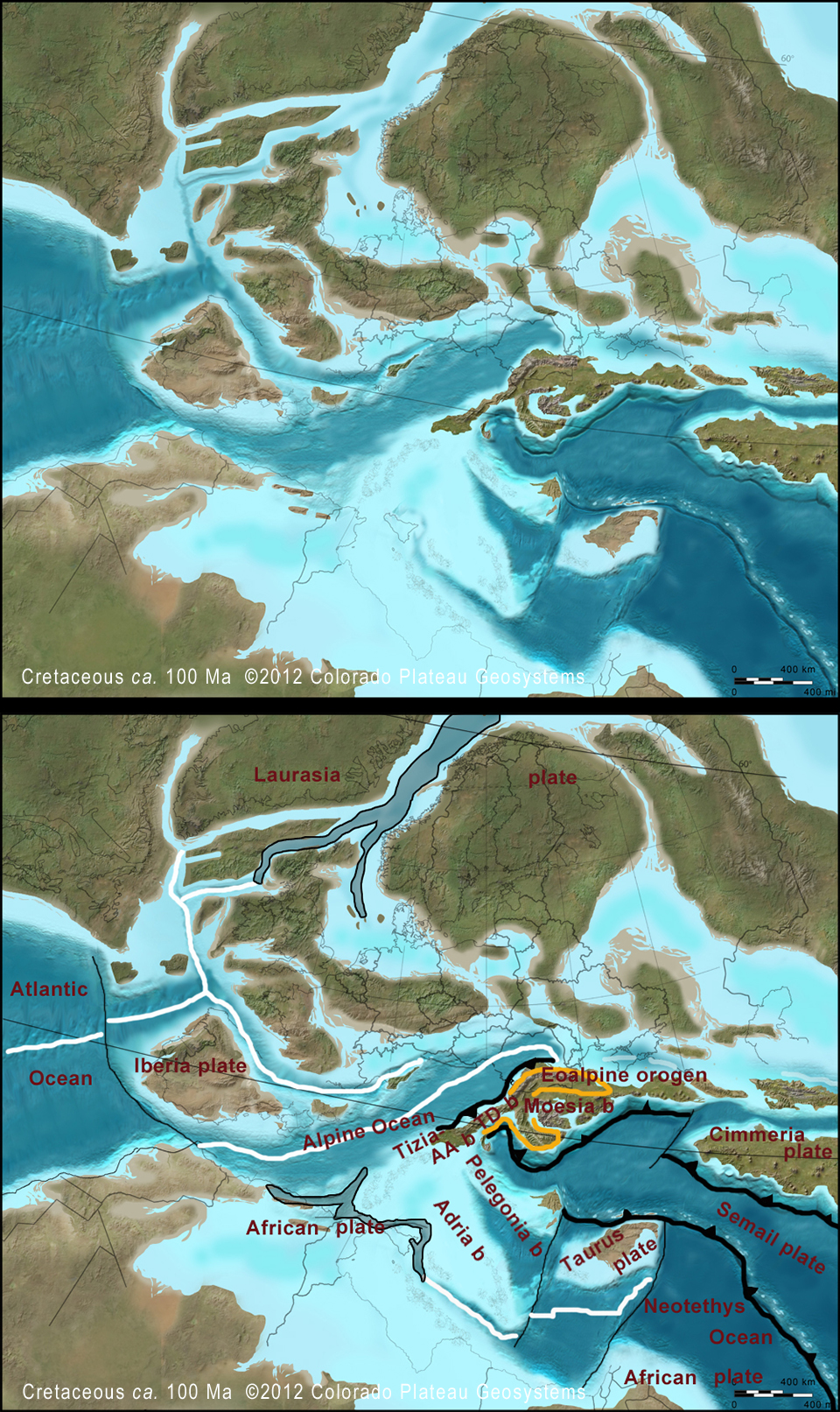 古代世界地图分享（3）欧洲 - 知乎