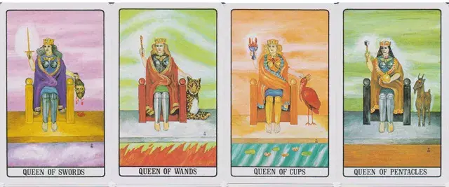 塔罗金色黎明体系中的人物牌详解