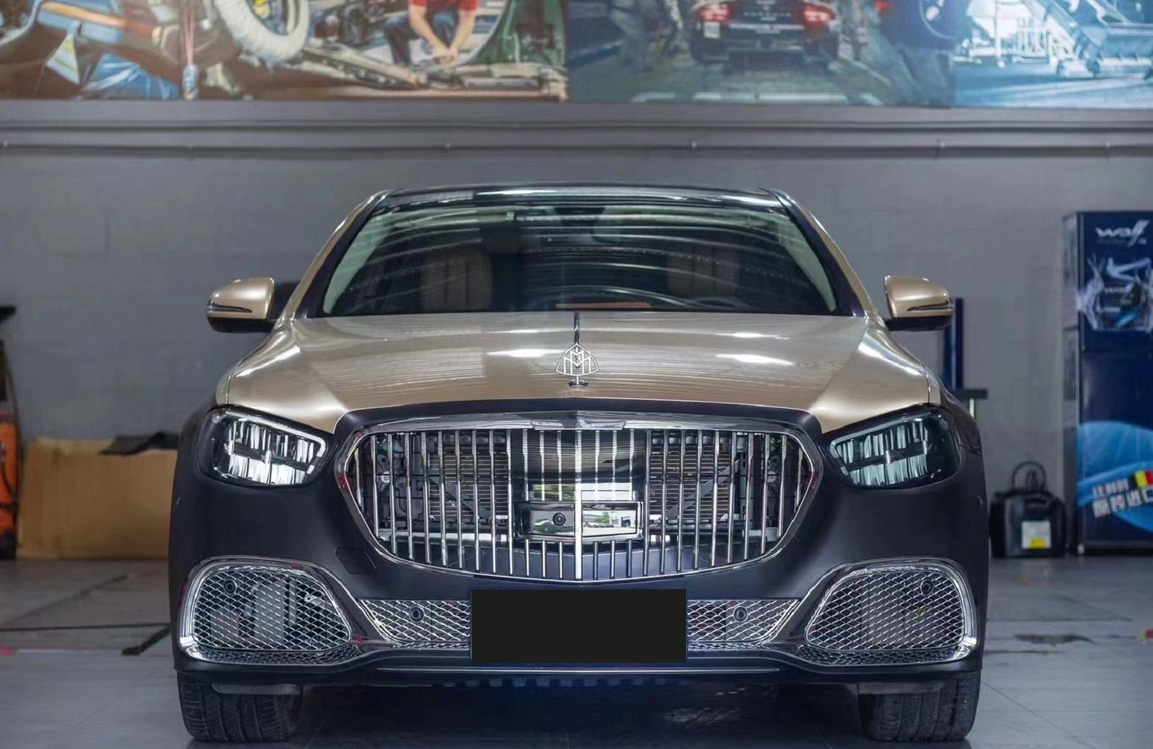 21款奔驰e级改装迈巴赫外观升级