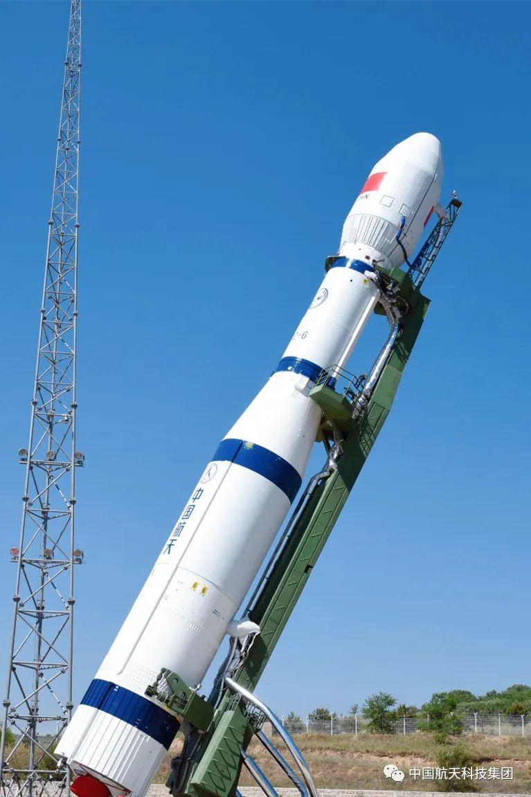 摄)本次发射是长征六号运载火箭第11次发射,是长征系列运载火箭第477