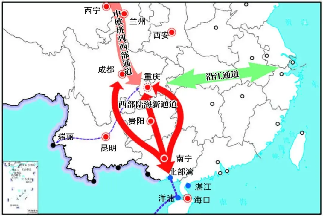 8.西部陆海新通道