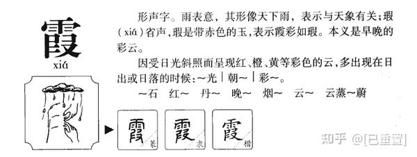 带霞字一表人材的宝宝名字 美醉了 知乎