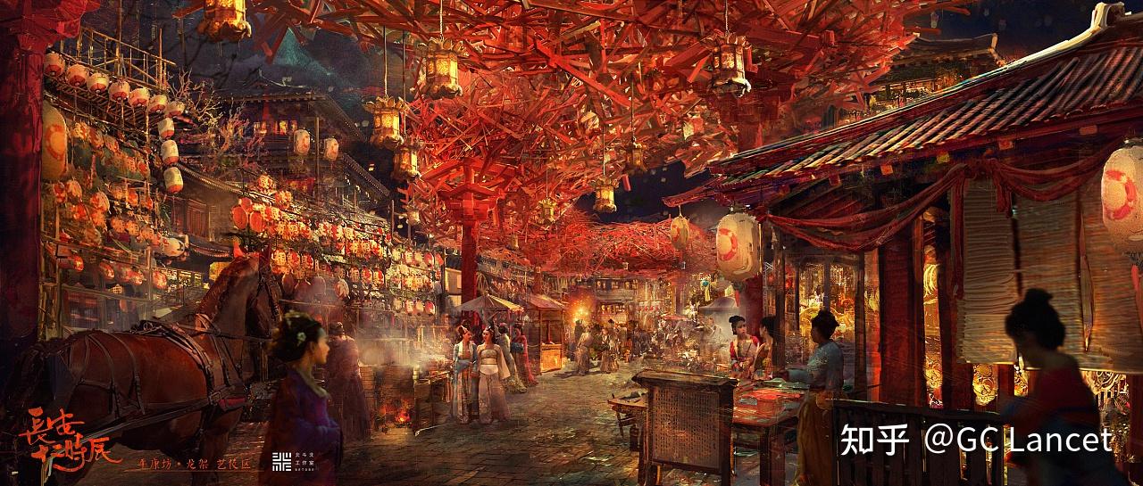 不关于长安十二时辰里的平康坊龙架