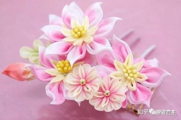 日本细工花 用家里的废布制作别有一番风味 附教程 知乎