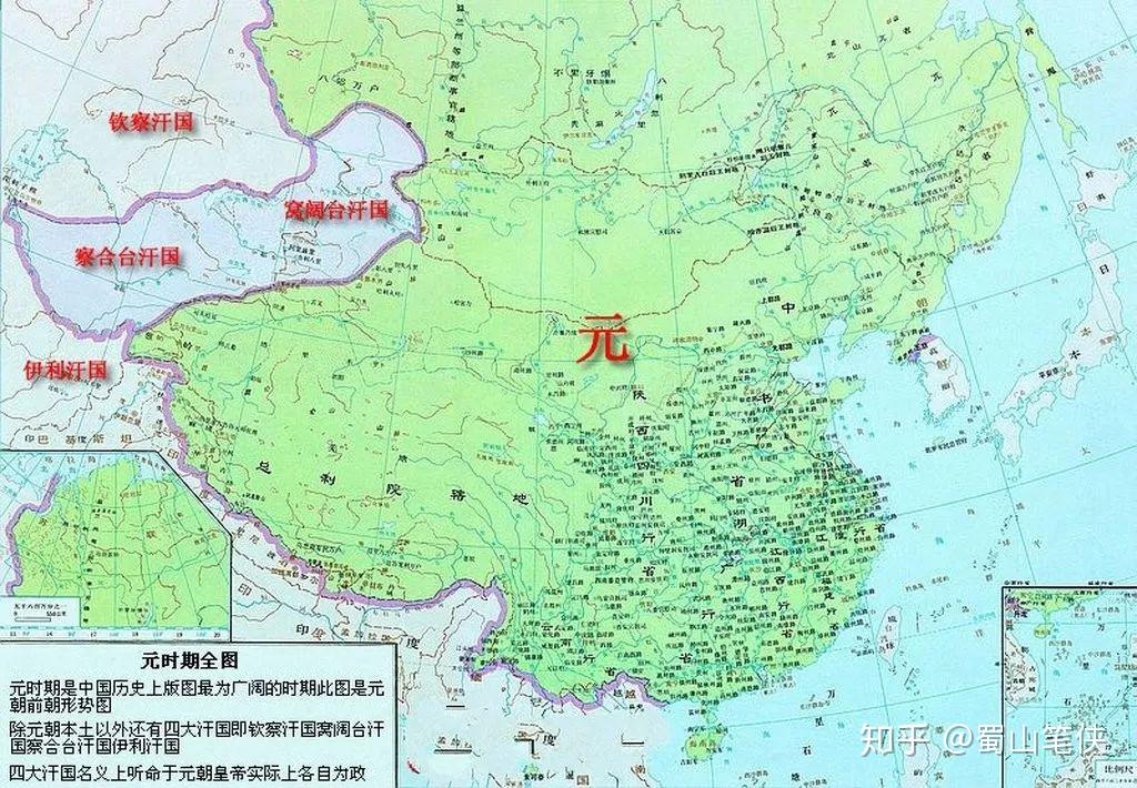 看完我国10个朝代的版图,原来,大清帝国贡献最大 - 知乎