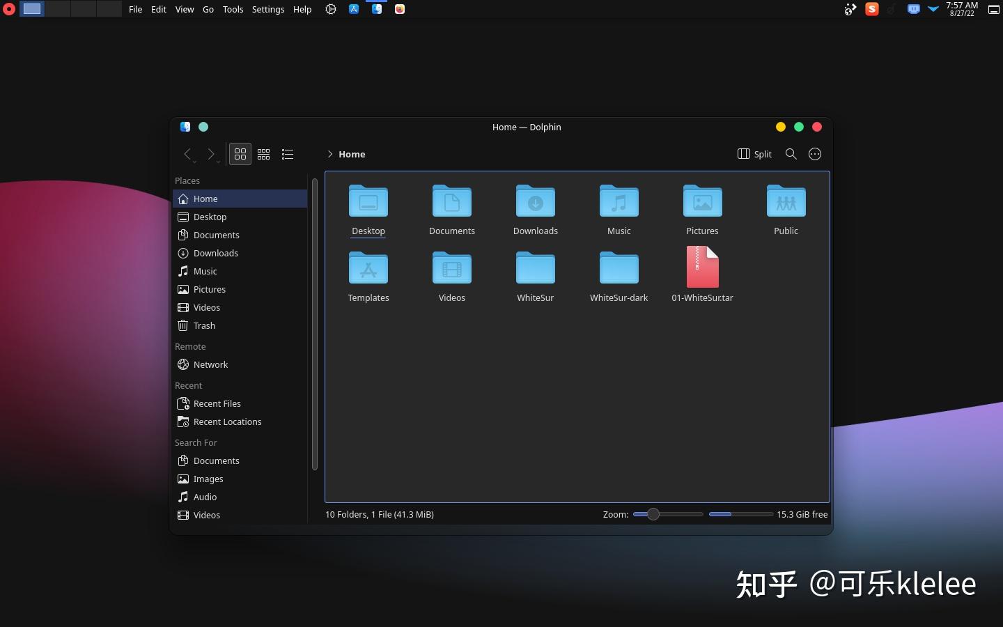 Arch Linux + KDE 配置&美化(持续更新~) - 知乎