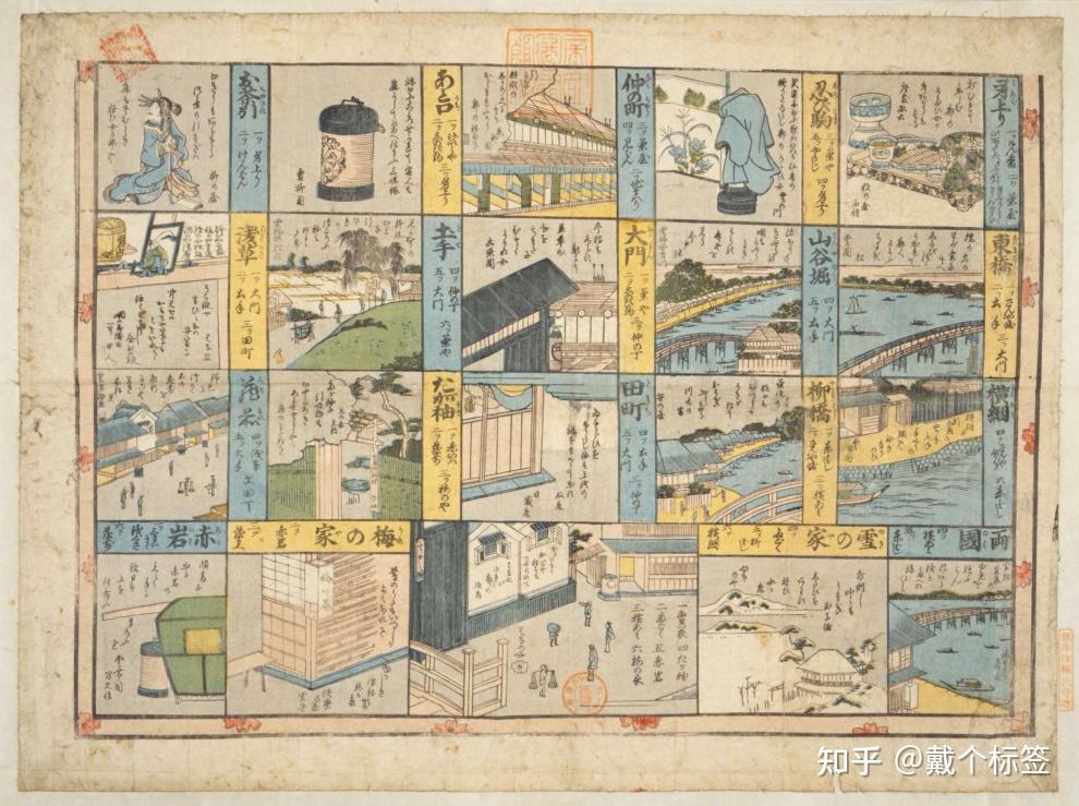 日本绘双六|纸上游戏的设计 - 知乎