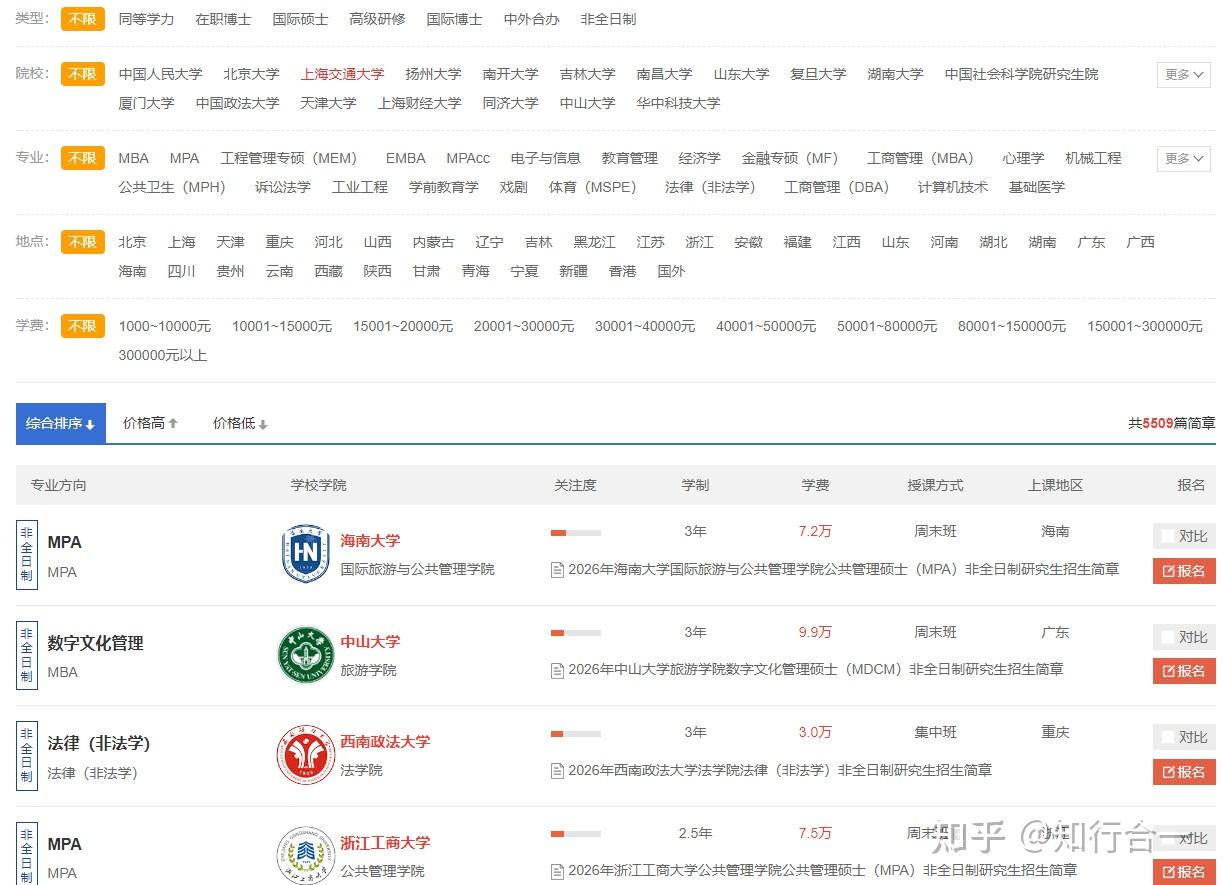 2026年南京大学非全日制研究生招生信息一览,含招生专业,学制学费,26复试分数线等 - 知乎