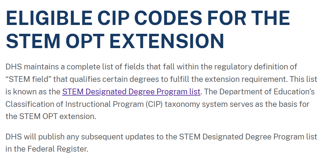 Stem Code 理工科一定是STEM?别被名字骗了,美国官方认定全解析 - 知乎