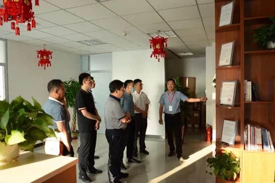 河北省委网信办考察天融信河北平台关注网安人才发展