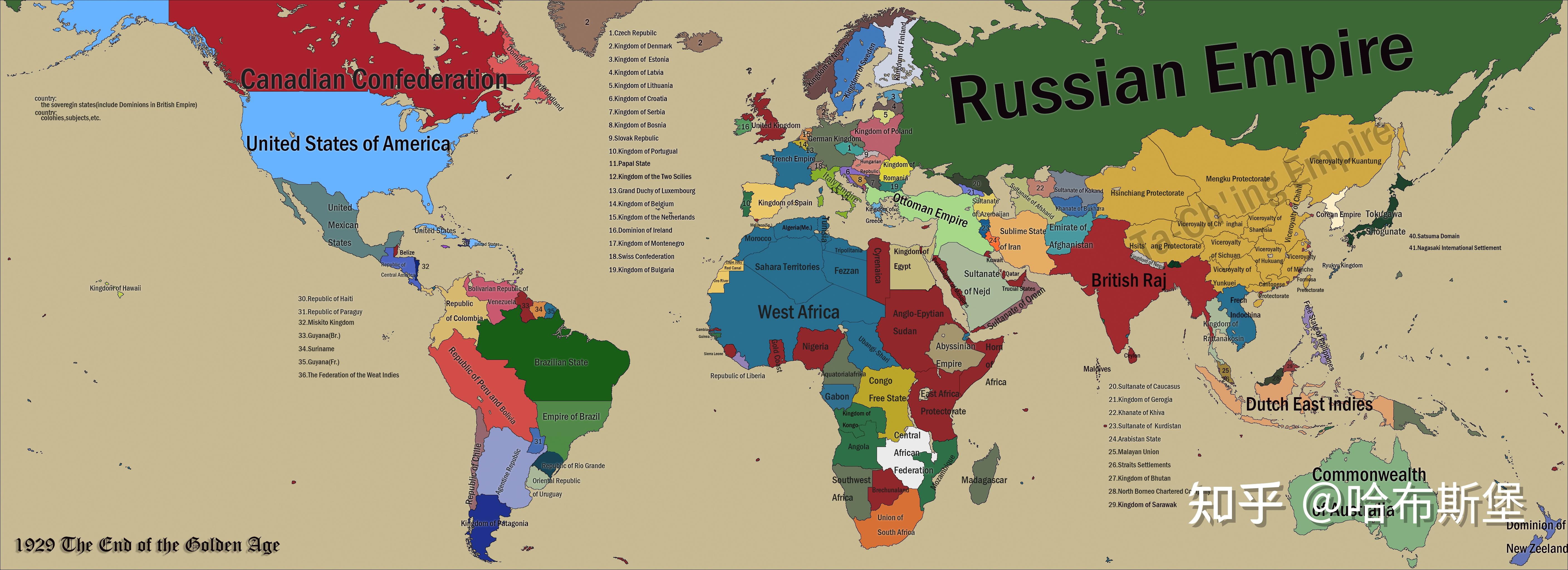 黄金时代(golden era)世界地图以及目录