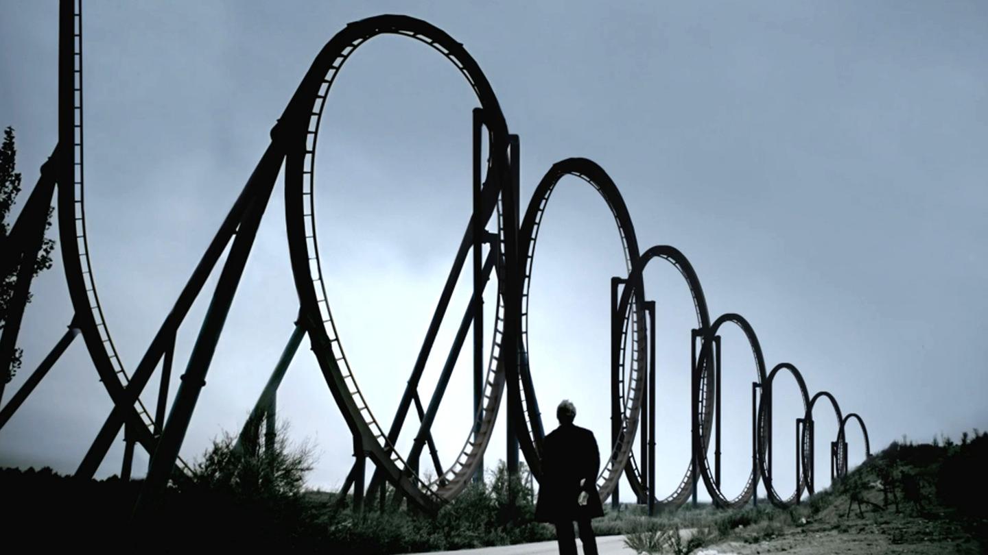 世界唯一死亡过山车500米高度360公里时速三分钟后没人能活