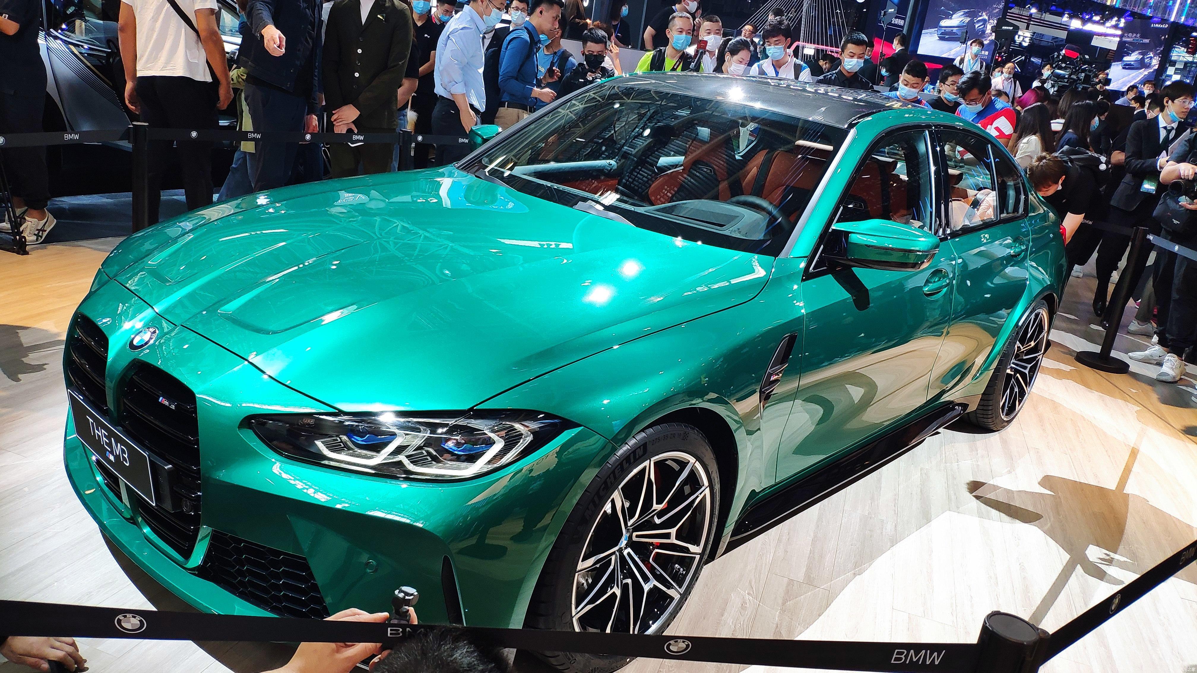 2020年北京车展全新宝马m3实车亮相
