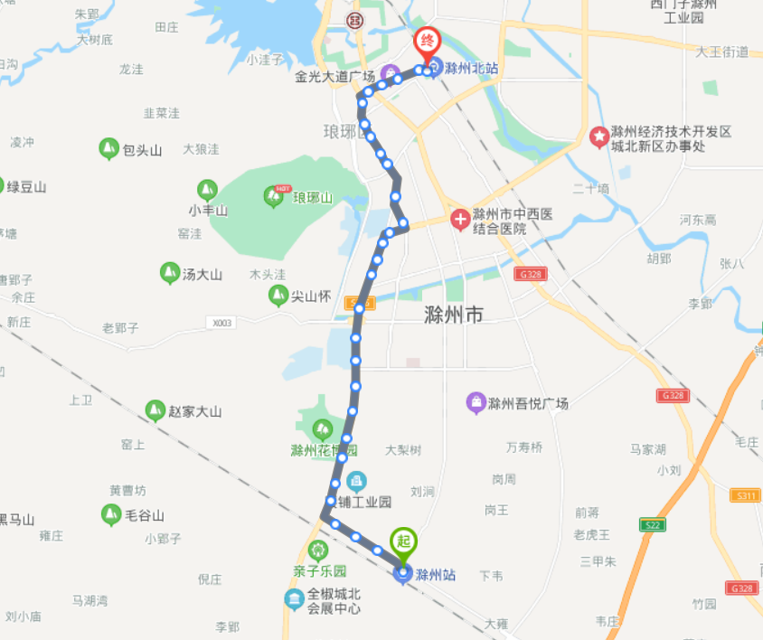 67安徽滁州火车站途经公交车路线:18路;105路;111路1 人赞同了该