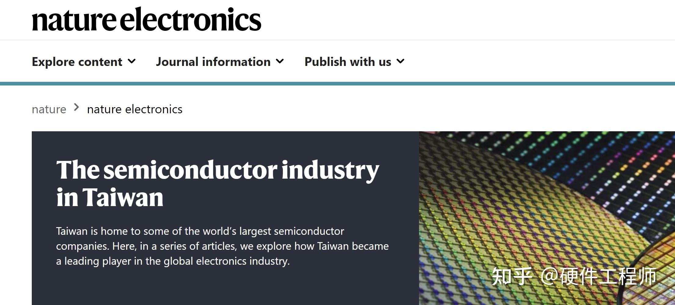 Nature Electronics投稿注意事项 知乎