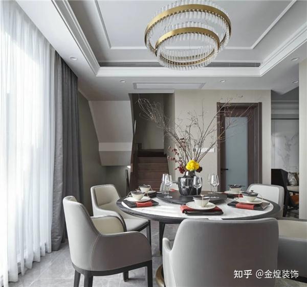 金煌案例|160㎡新中式复古风,不一样的东方典雅美学 - 知乎