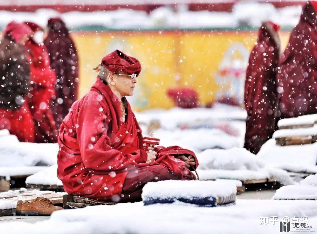 亚青寺的美美在觉姆扎巴