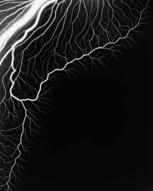 只有黑白灰,以及明胶卤化银在相纸上的形成的质感,但是细细看去每张