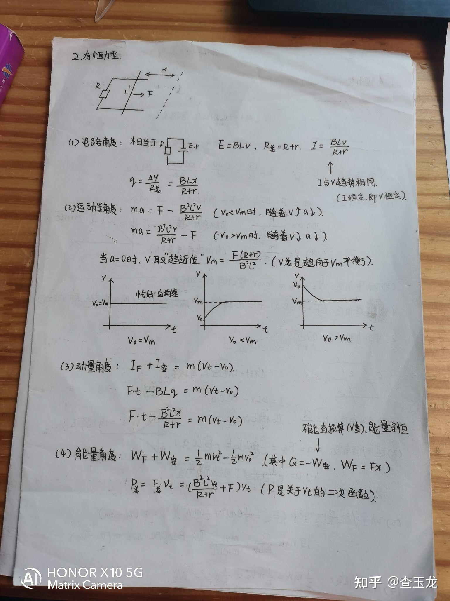 【电磁感应】单棒模型 - 知乎