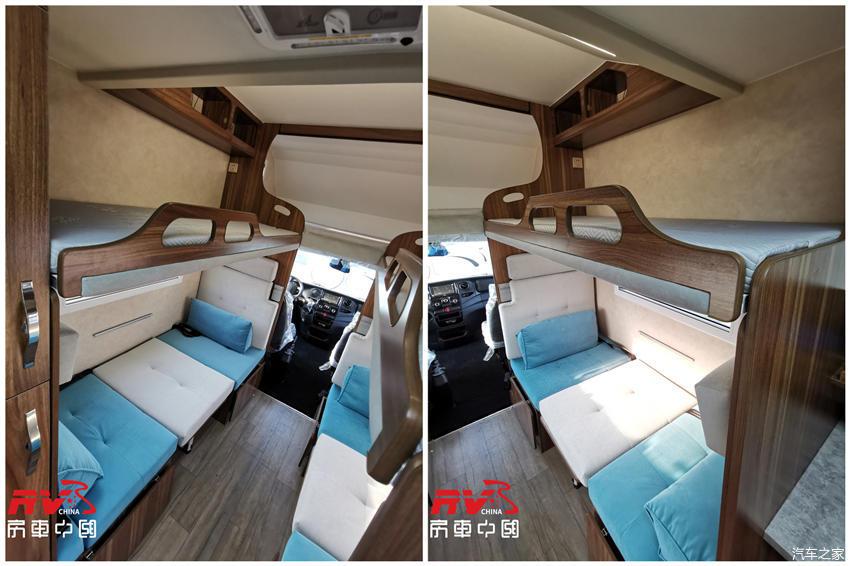 戴德房车全新布局设计依维柯欧胜c型房车6座6卧