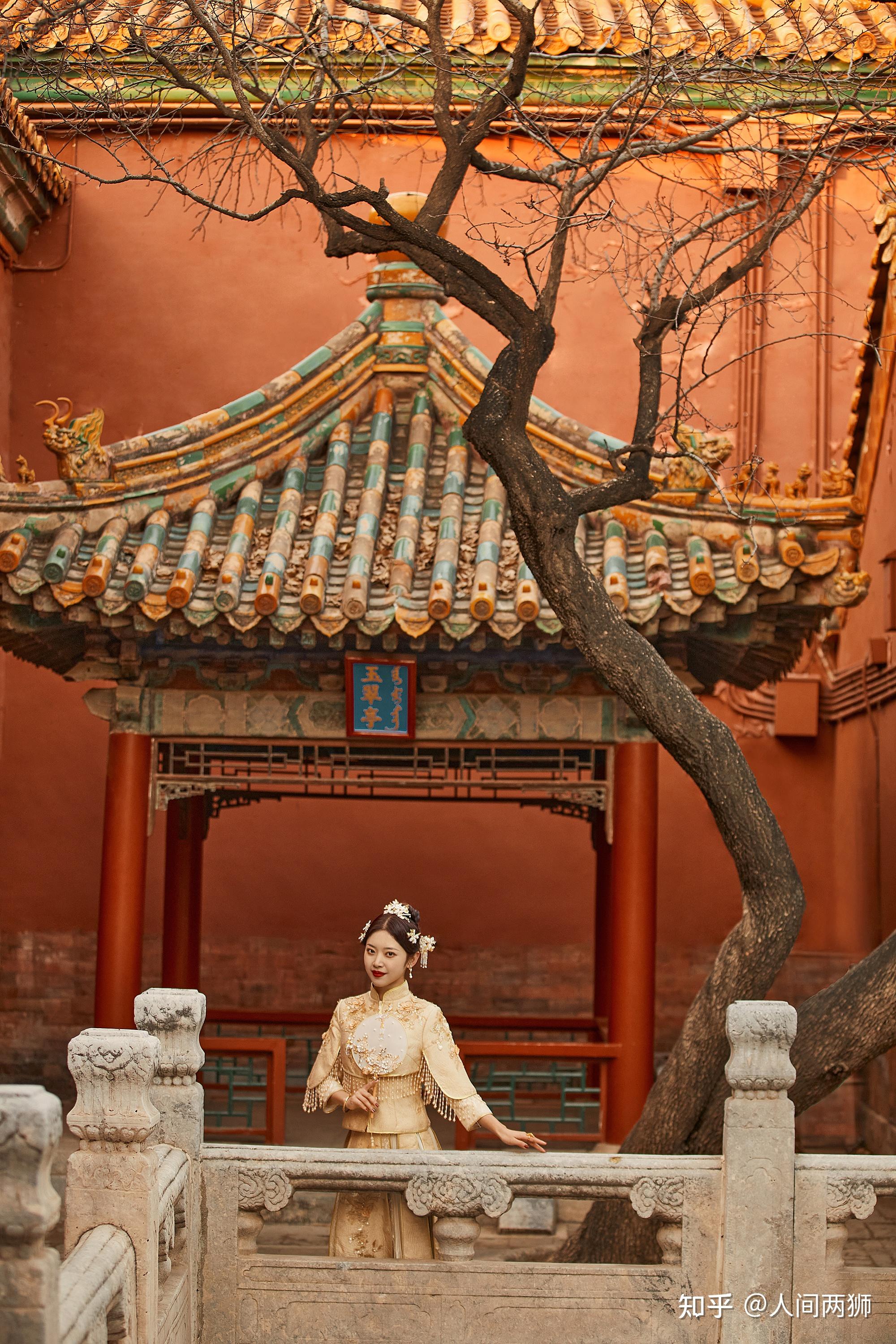 这套故宫秀禾婚纱照全家人都超级满意