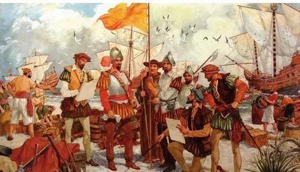 哥伦布在美洲建立的第一个殖民地被奋起抗争的印第安人摧毁殆尽