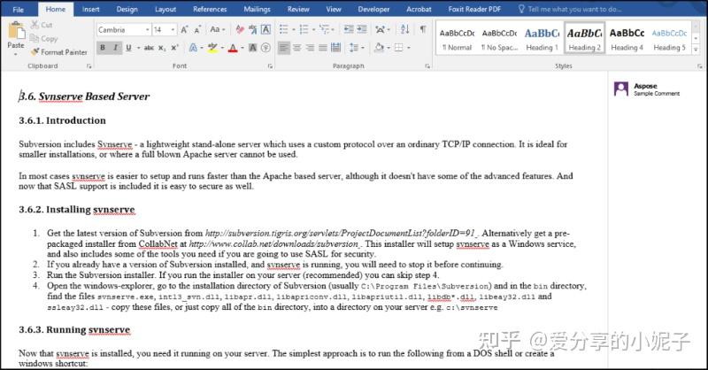 Word处理控件Aspose.Words功能演示：使用 Java 在 Word (DOCX/DOC) 中插入或删除注释 - 知乎