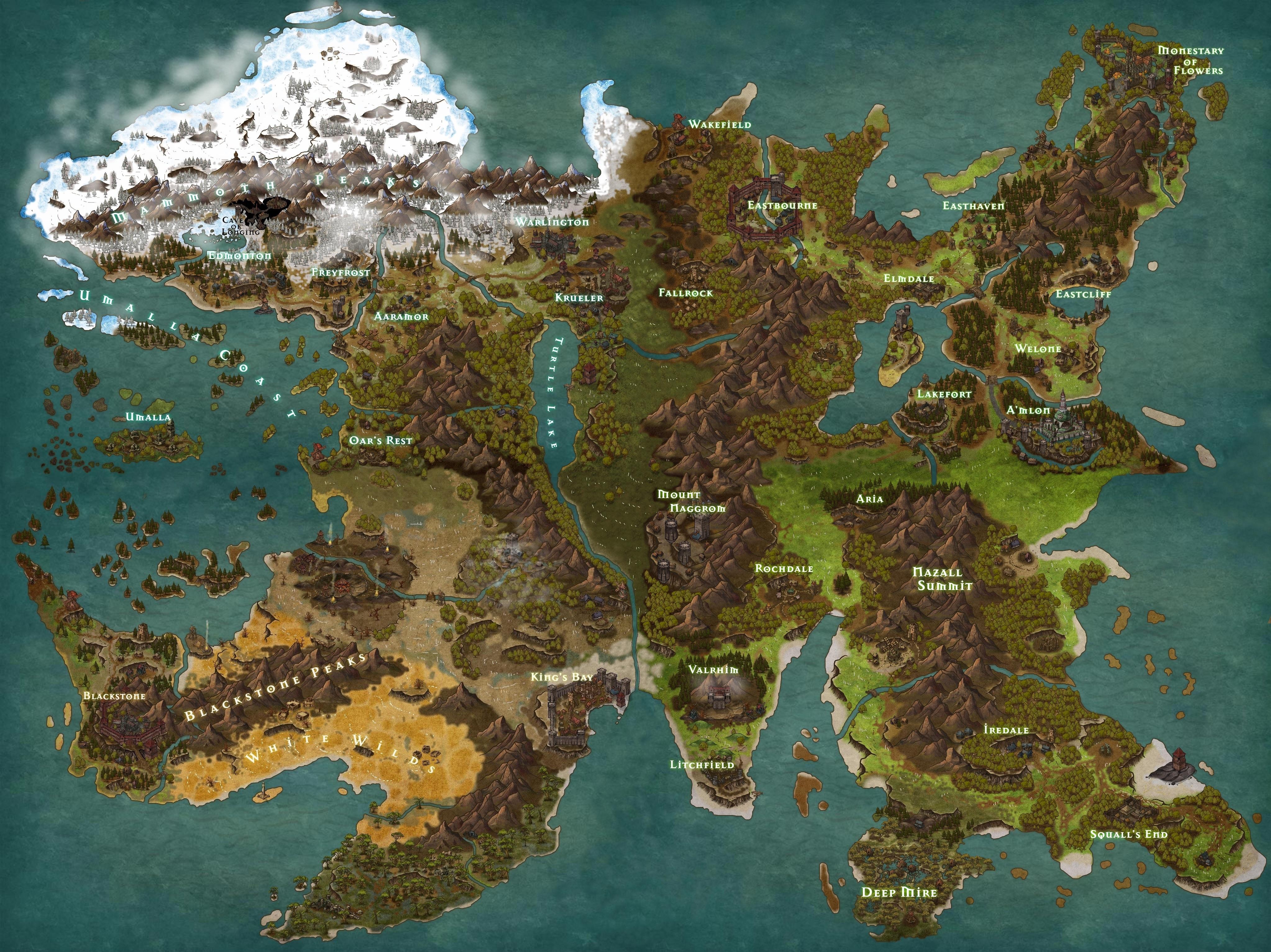 offline fantasy map creator