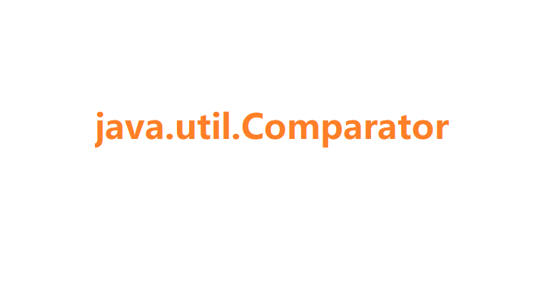 java-comparator